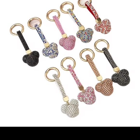 Accessories - Fashion Disney Rhinestone Keychain